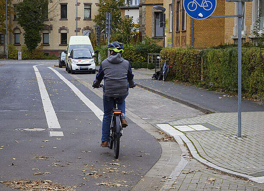 Radfahren im Herbst Radfahren im Herbst