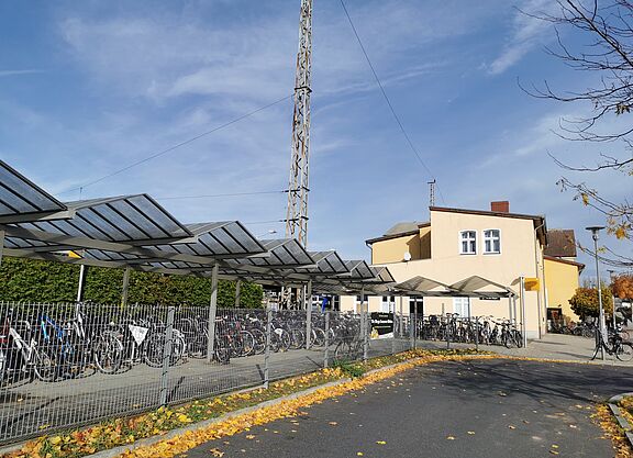 Fahrradparken am Bahnhof Eberswalde Fahrradparken am Bahnhof Eberswalde