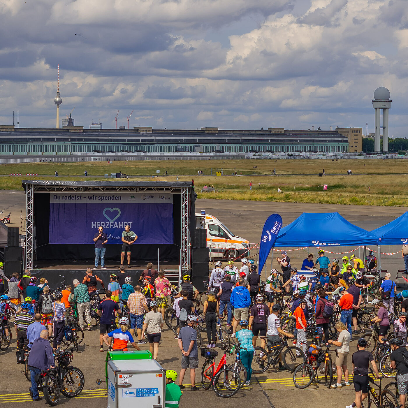HerzFahrt 2026 BBBank HerzFahrt auf dem Tempelhofer Feld