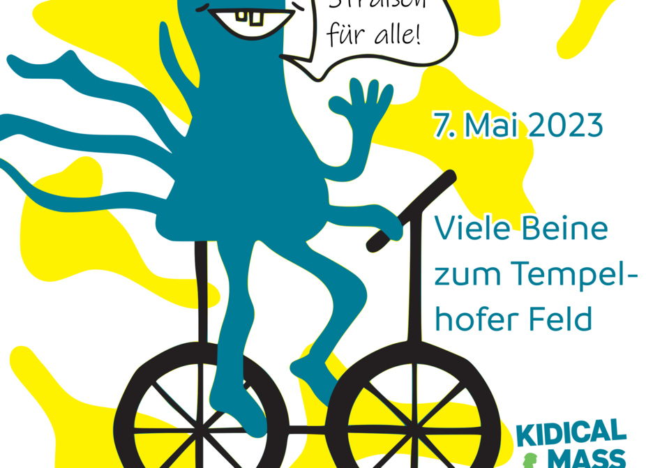 Kidical Mass am 7. Mai 2023 Kidical Mass am 7. Mai 2023